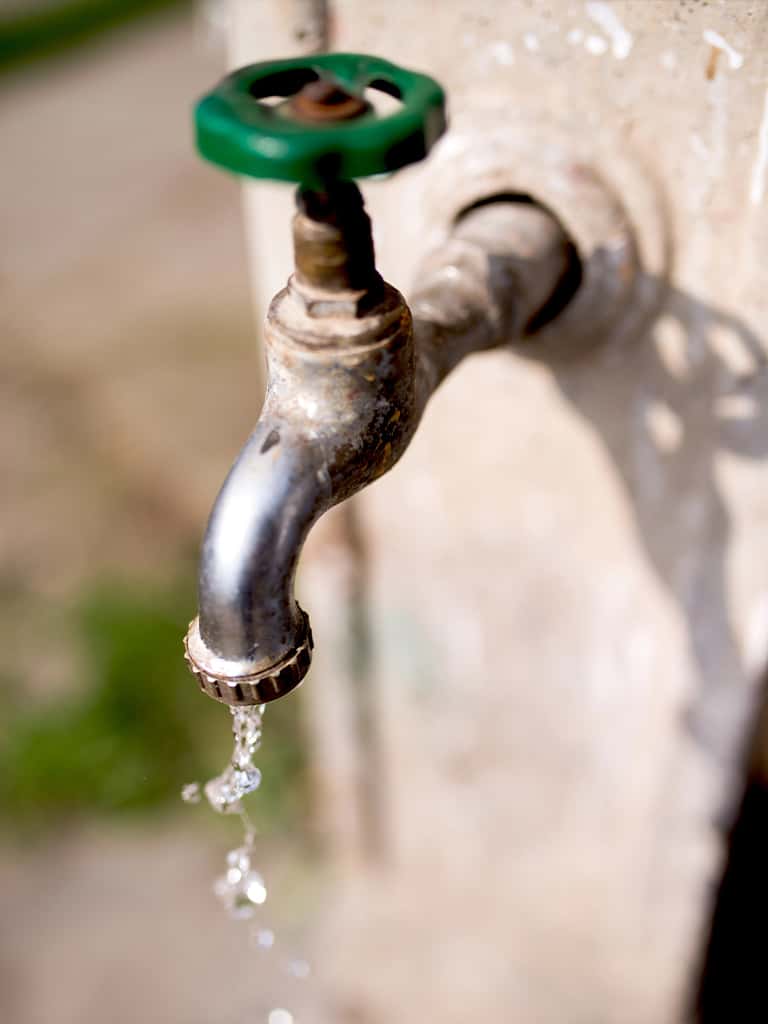 Outdoor Plumbing.